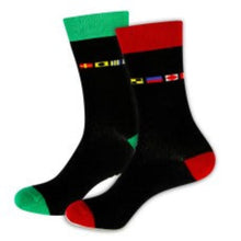 Load image into Gallery viewer, Flags red green socks