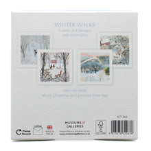 Load image into Gallery viewer, Winter Walks Christmas cards - pack of 20