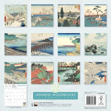 Load image into Gallery viewer, Japanese woodblocks 2026 calendar