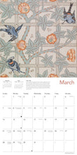Load image into Gallery viewer, V&amp;A: William Morris Wallpapers 2027 Wall Calendar