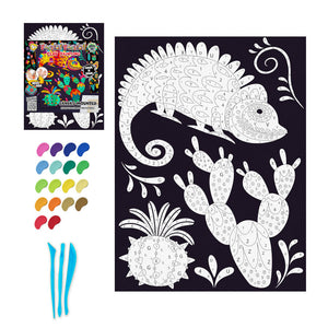 Fiesta fiesta clay painting