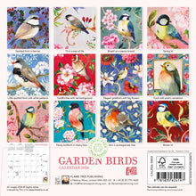 Load image into Gallery viewer, Garden birds 2026 mini calendar