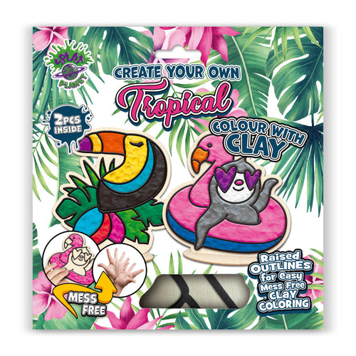 Tropical colour with clay kit