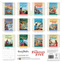 Load image into Gallery viewer, Enid Blyton: The Famous Five 2027 Wall Calendar