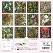 Load image into Gallery viewer, Kew gardens orchids 2026 mini calendar