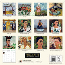 Load image into Gallery viewer, Frida Kahlo Art 2027 Wall Calendar