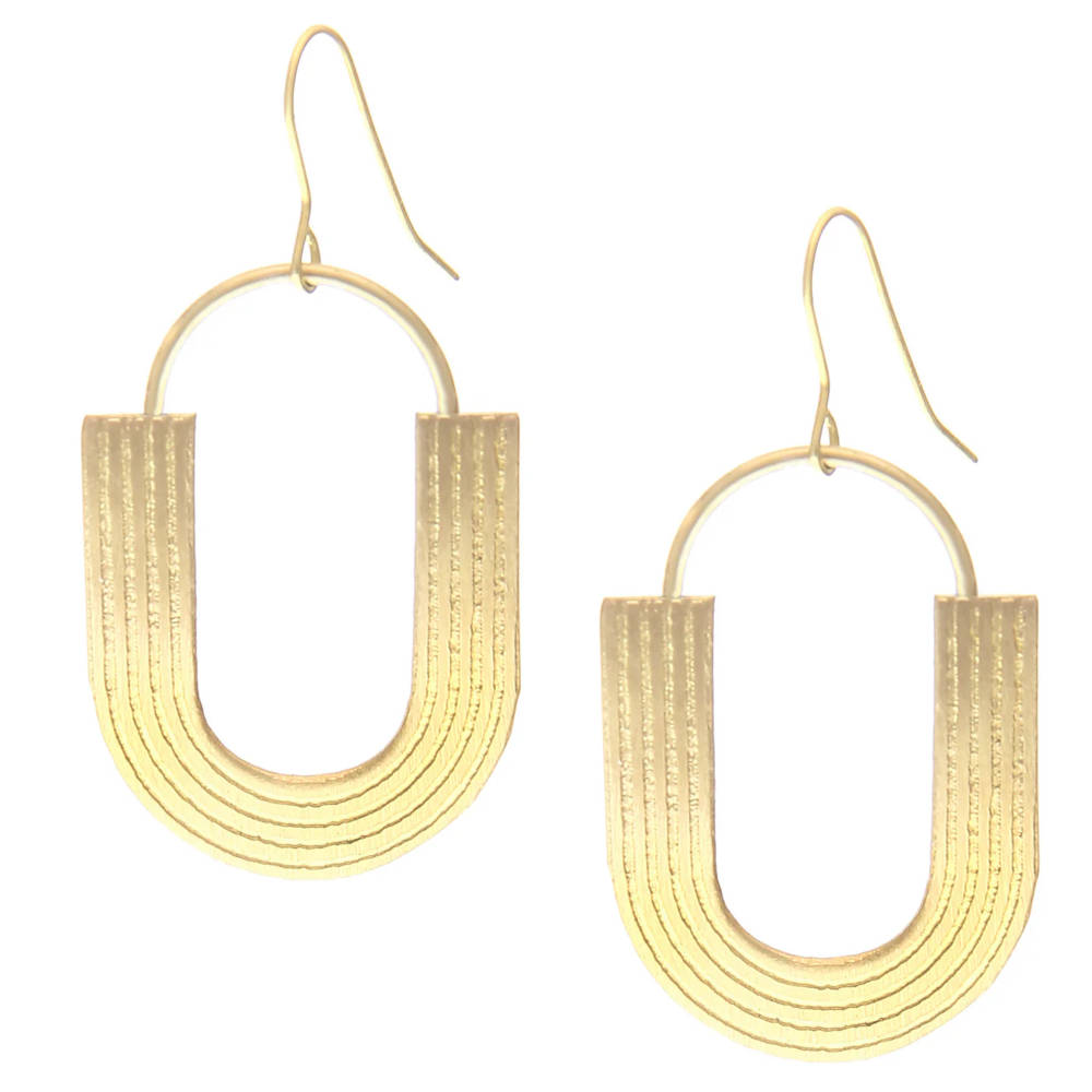Falak earrings gold