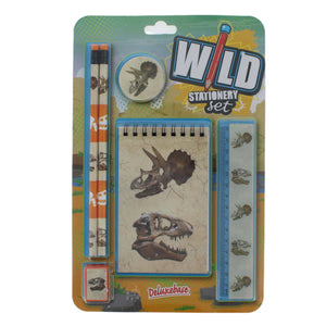 Dinosaur stationery set