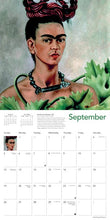 Load image into Gallery viewer, Frida Kahlo Art 2027 Wall Calendar