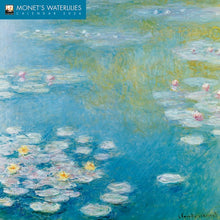 Load image into Gallery viewer, Monet Waterlilies 2026 calendar