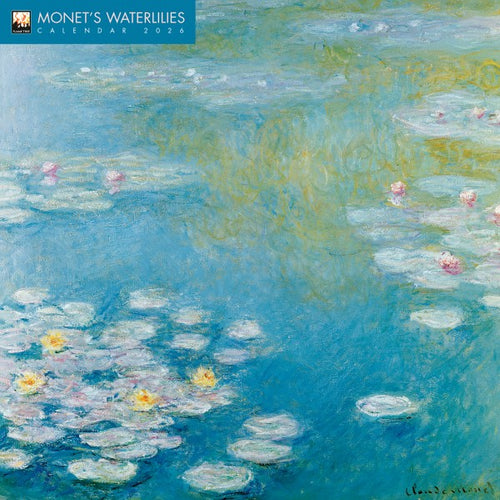 Monet Waterlilies 2026 calendar