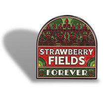 Load image into Gallery viewer, The Beatles Strawberry Fields enamel pin badge