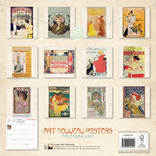 Load image into Gallery viewer, Art Nouveau Posters 2027 Wall Calendar