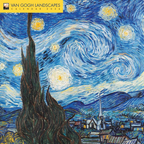 Van Gogh landscapes 2026 calendar