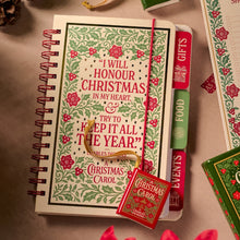 Load image into Gallery viewer, A christmas carol A5 organiser