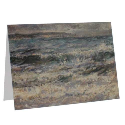 Seascape greeting card
