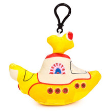 Load image into Gallery viewer, Yellow submarine mini plush keyring