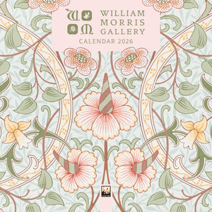 William Morris 2026 mini calendar