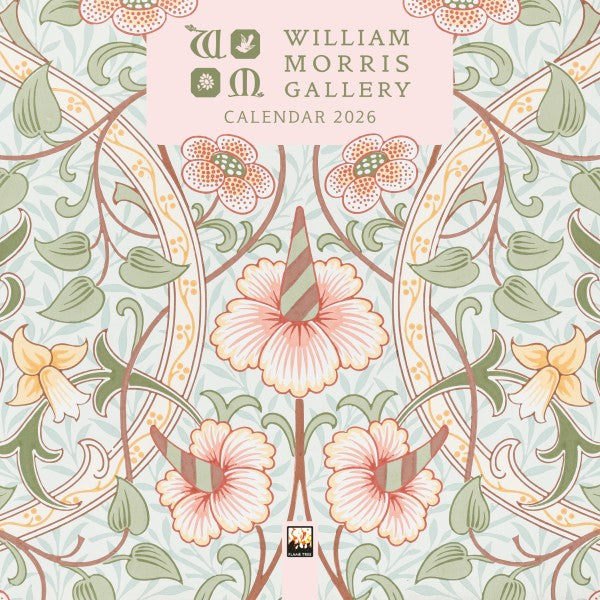 William Morris 2026 mini calendar