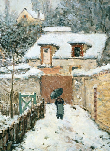 Snow at Louveciennes Christmas cards - pack of 8