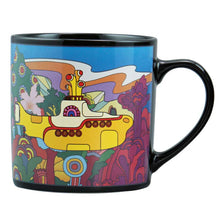Load image into Gallery viewer, The Beatles Yellow submarine heat changing mug