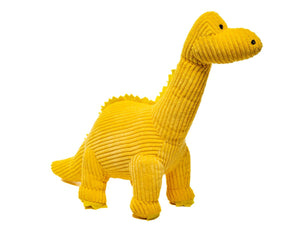 Corduroy diplodocus in yellow - medium