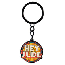 Load image into Gallery viewer, The Beatles Hey Jude enamel keyring