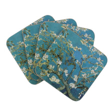 Load image into Gallery viewer, Almond blossom coaster set