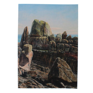 Rocks, Scilly A4 sketchbook