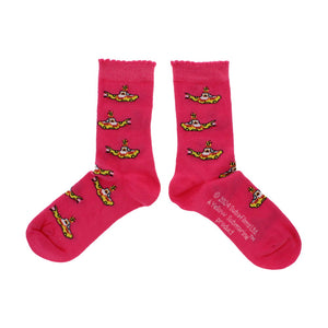 Kids yellow submarine 12.5 - 3.5 socks