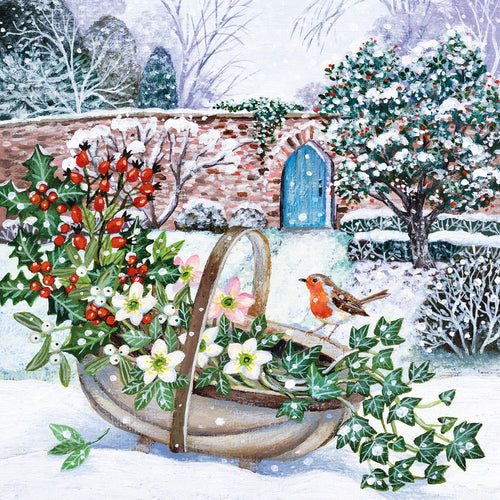 Decorations for the House Christmas cards - pack of 8