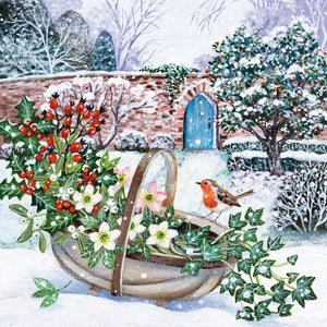 Decorations for the House Christmas cards - pack of 8