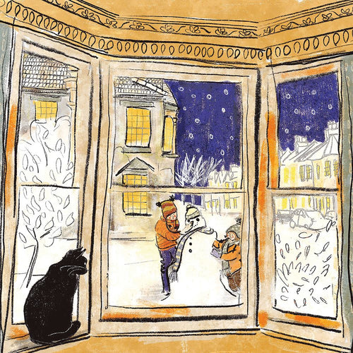 Warm Windowsill Christmas cards - pack of 5