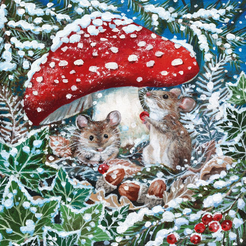 Sheltering from the Snow - pack of 8