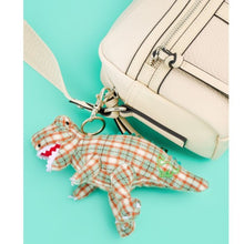 Load image into Gallery viewer, Tartan T Rex Bag Charm