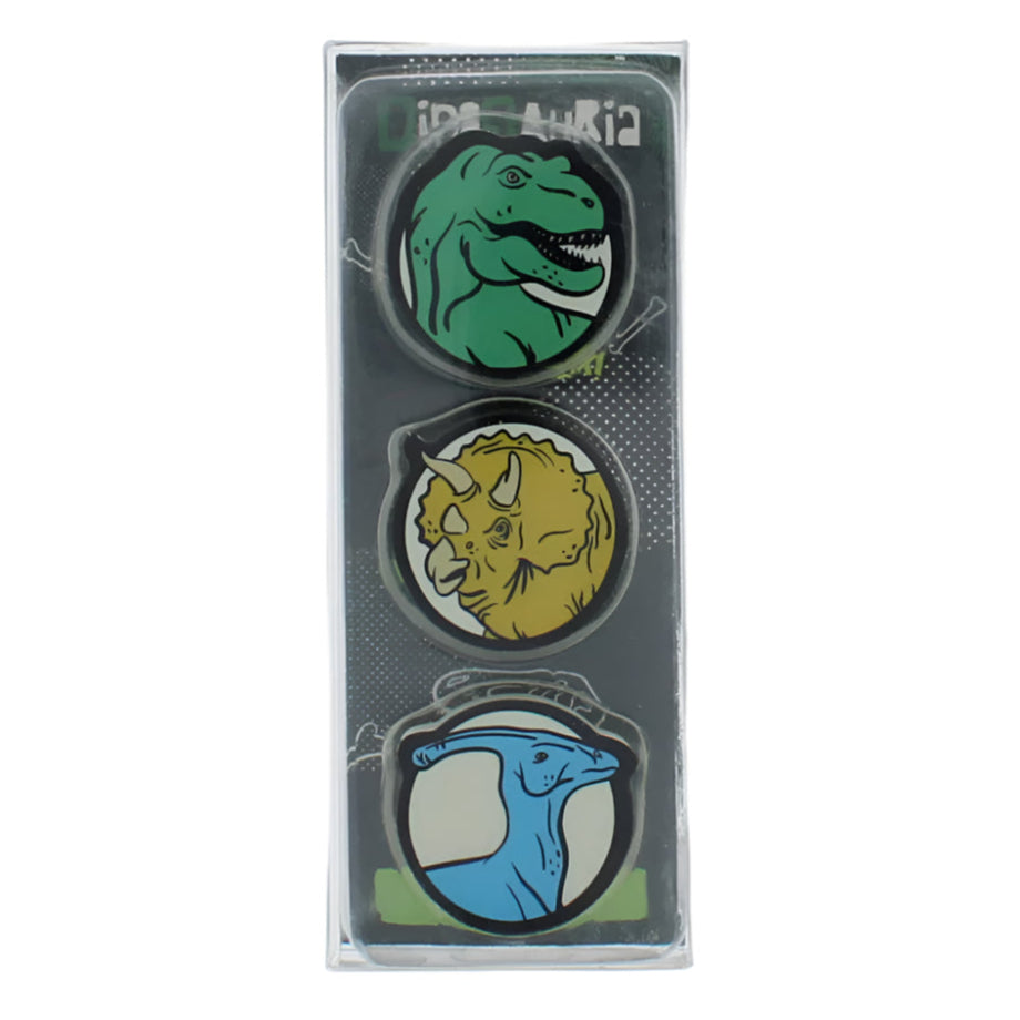 Dinosaur eraser set