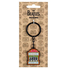 Load image into Gallery viewer, The Beatles Abbey Road enamel keyring
