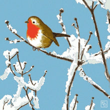 Load image into Gallery viewer, Winter birds christmas card pack