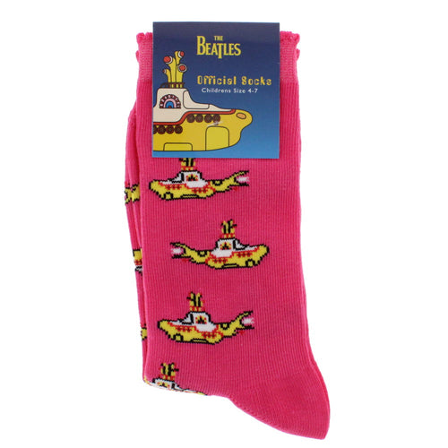Kids yellow submarine 4-7 socks