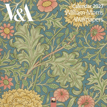 Load image into Gallery viewer, V&amp;A: William Morris Wallpapers 2027 Wall Calendar
