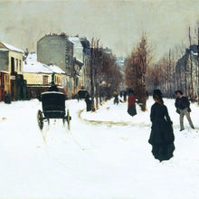 Load image into Gallery viewer, Winter snowfall christmas card pack