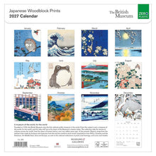 Load image into Gallery viewer, Japanese woodblock prints 2027 calendar