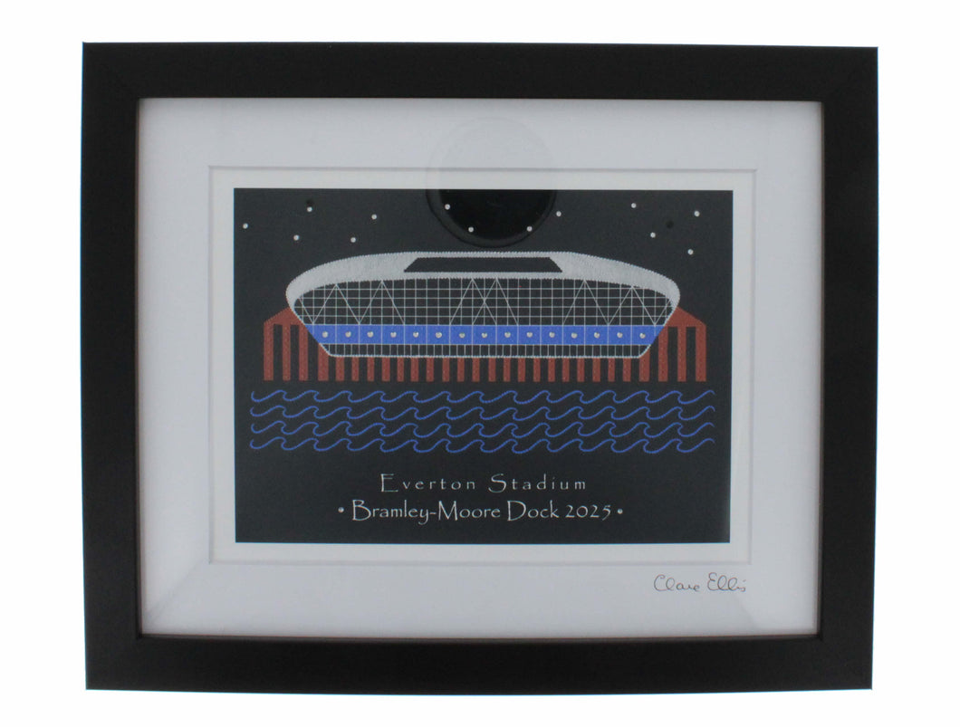 Bramley Moore Dock framed print