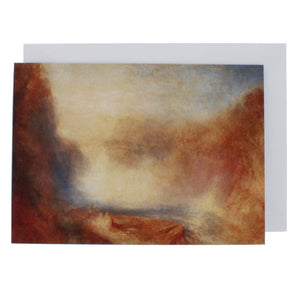 The Falls of the Clyde greeting card