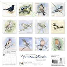Load image into Gallery viewer, Chris Pendleton's Garden Birds 2027 Wall Calendar