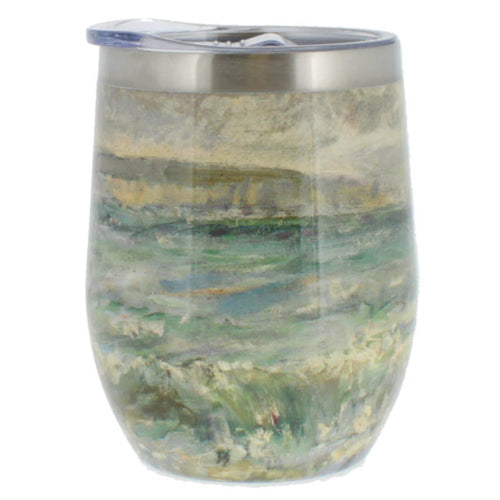 Seascape travel tumbler