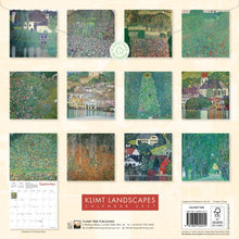 Load image into Gallery viewer, Klimt Landscapes 2027 Wall Calendar