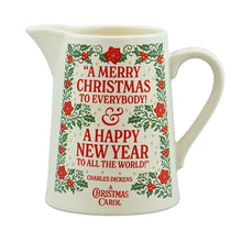 Load image into Gallery viewer, A christmas carol ceramic jug