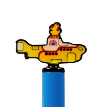 Load image into Gallery viewer, The Beatles Yellow submarine pen topper