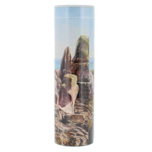Rocks Scilly colouring pencil tin